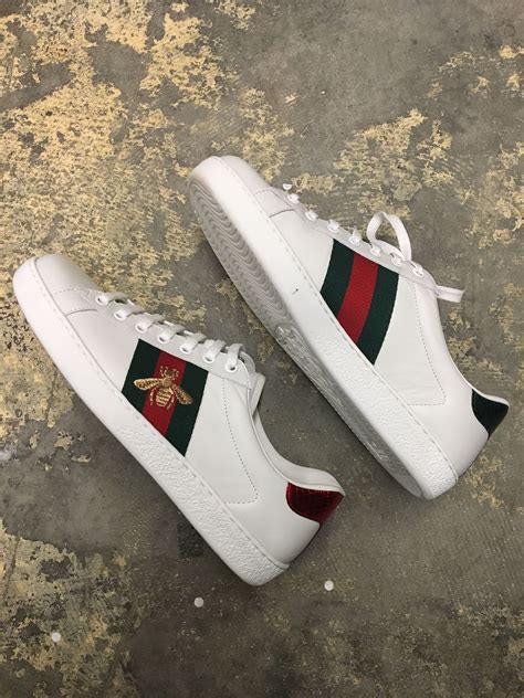 gucci ace bee sneakers mens|Gucci ace bee platform sneakers.